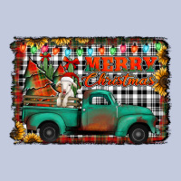 Merry Christmas Farm Truck Long Sleeve Tee | Teevron