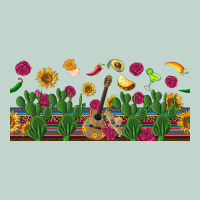 Mexican Sombrero Guitar Rose Cactus Libbey  Cup Zipper Hoodie | Teevron