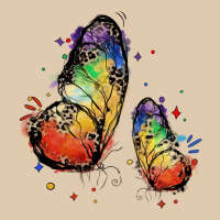 Rainbow Butterfly Pride Heavyweight Sweatshirt | Teevron