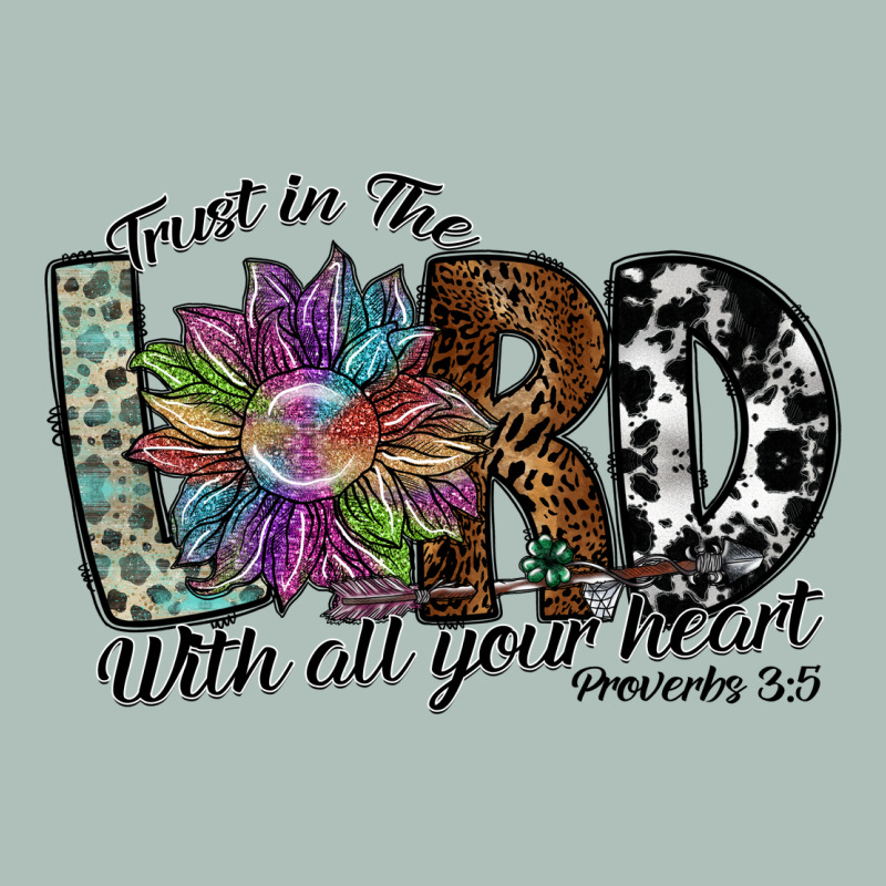 Trust In The Lord With All Your Heart Heavyweight Hoodie by SublimationCraftShop | Teevron