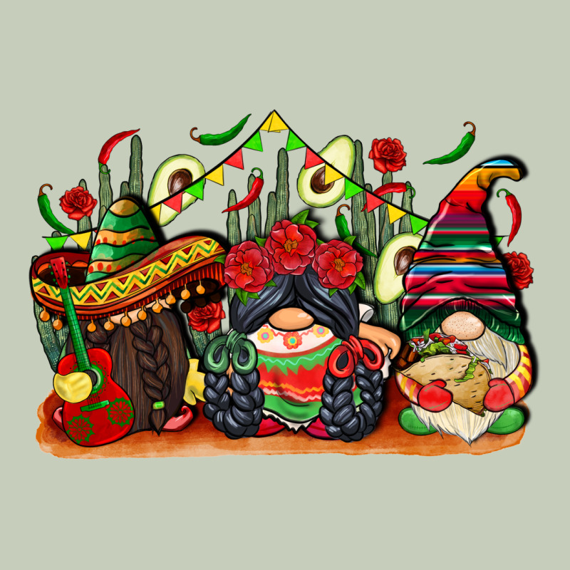 Cinco De Mayo Gnomes Long Sleeve Tee by CowGirlArtShop | Teevron
