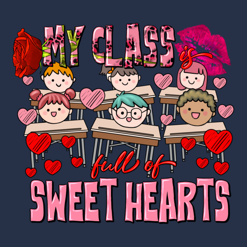 Valentine's Day My Class Is Full Of Sweet Hearts Premium Hoodie by FaDigitalArtStudio | Teevron
