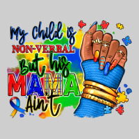 My Child Is Non Verbal But His Mama Aint Afro Premium Tee | Teevron