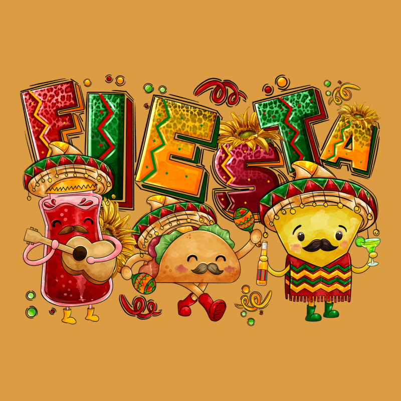 Fiesta With Taco, Nacho, Souce Urban Heavy Tee by NancyCooperArtShop | Teevron