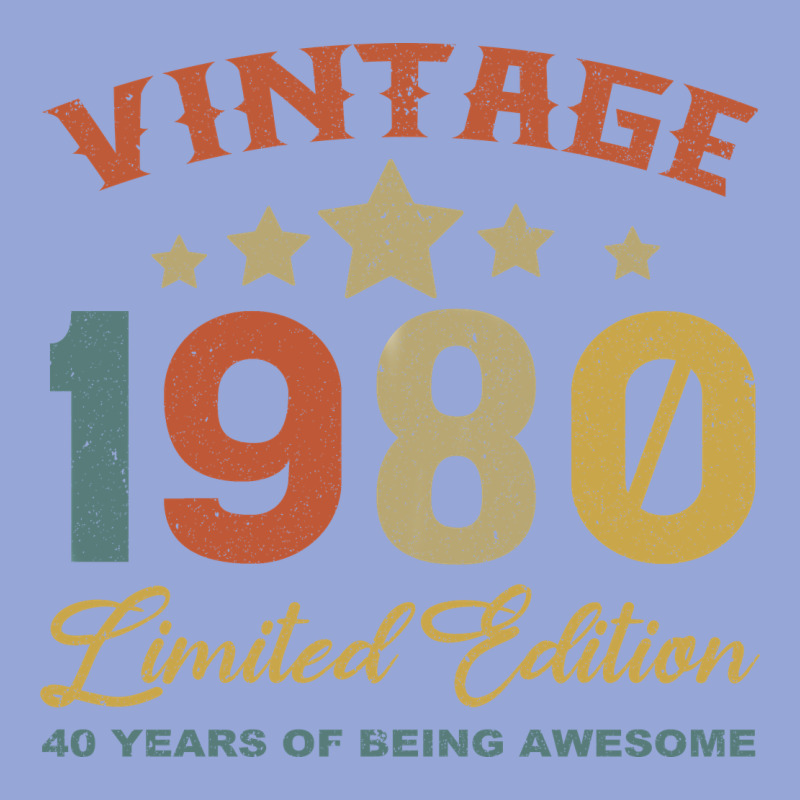 Vintage 1980 Clothes 40 Years Old Retro 40th Birthday Classic Tee by Bettercallsaul | Teevron