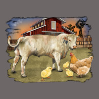 Charolaris Bull And Chicken In Barnyard Classic Tee | Teevron
