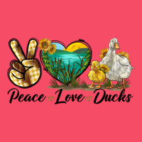 Peace Love Ducks Premium Sweatshirt | Teevron