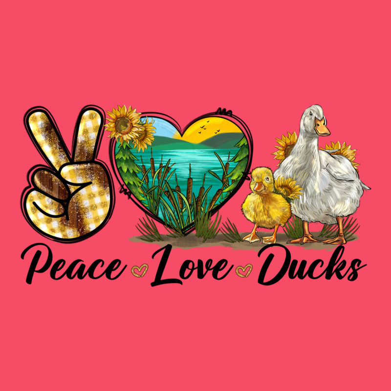Peace Love Ducks Premium Sweatshirt by LillyAllenDesigns | Teevron