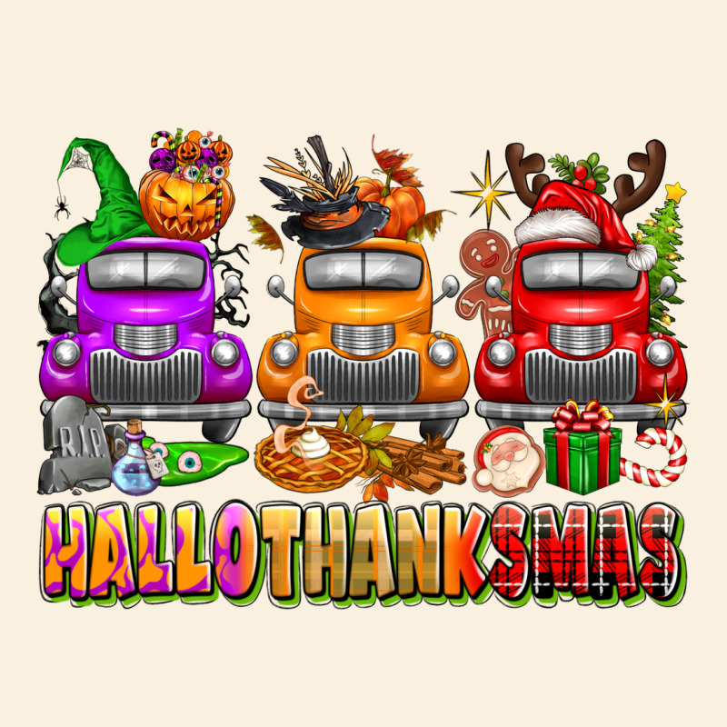 Hallothanksmas Trucks Vintage Hoodie by texasbilliewilder | Teevron