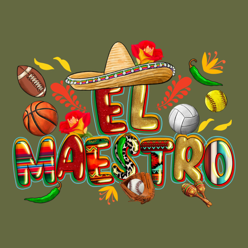 Cinco De Mayo El Maestro Long Sleeve Tee by CowGirlArtShop | Teevron