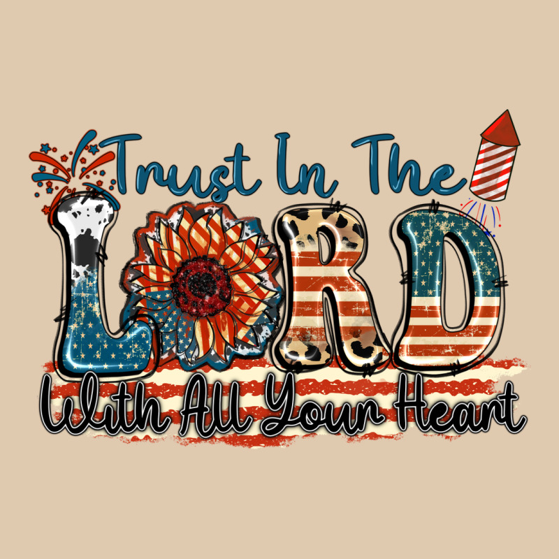 Trust In The Lord With All Your Heart Heavyweight Sweatshirt by FaDigitalArtStudio | Teevron