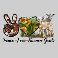 Peace Love Saanen Goats Premium Sweatshirt | Teevron