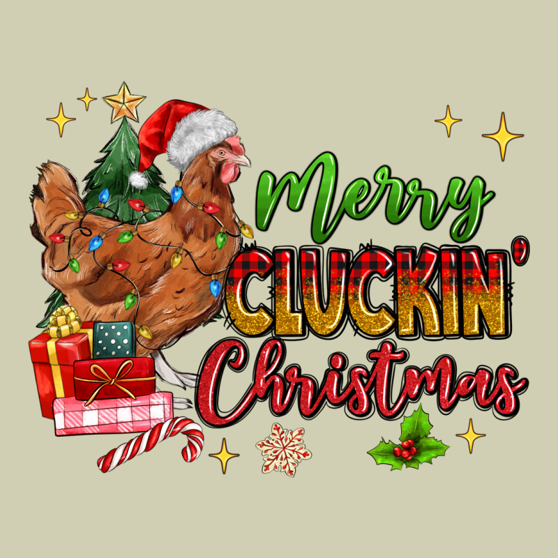 Merry Cluckin' Christmas Heavy Core Tee by MaliasSmallBusiness | Teevron