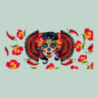 Sugar Skull Rose Libbey Glass Zipper Hoodie | Teevron