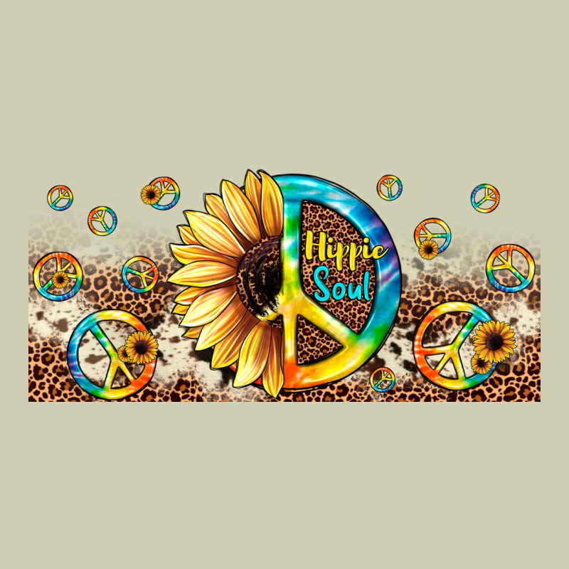 Hippie Soul Leopard Sunflower Heavy Core Tee by JahusDesignShop | Teevron