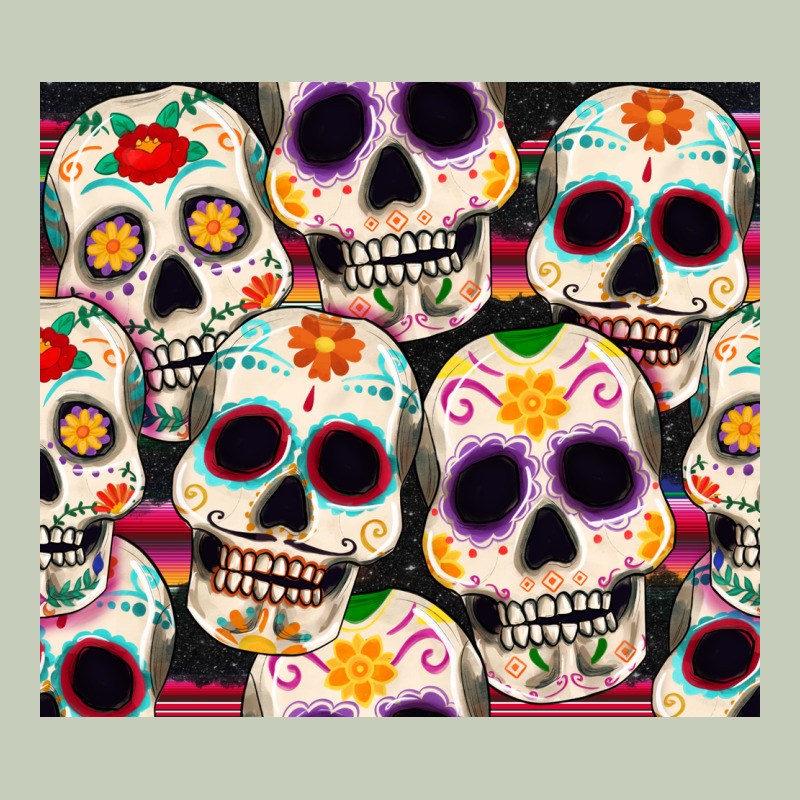 Cinco De Mayo Skull Long Sleeve Tee by CowGirlArtShop | Teevron