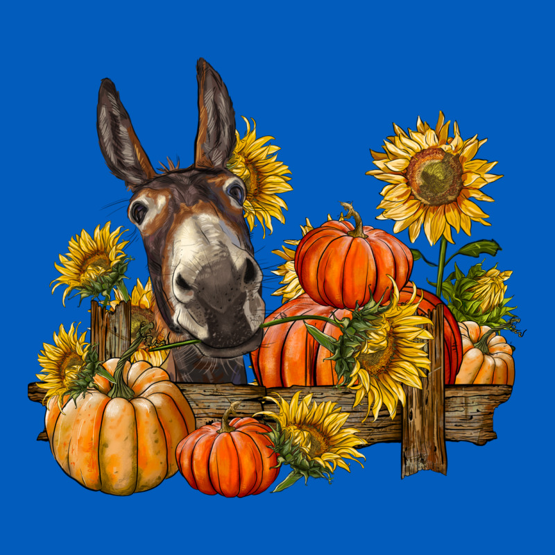 Donkey Sunflower And Pumpkin Farm Urban Hoodie by BarkalooDesign | Teevron