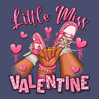 Little Miss Valentine Afro Kid Sneakers Vintage Tee | Teevron