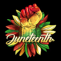 Juneteenth Fist Sunflower Urban Hoodie | Teevron