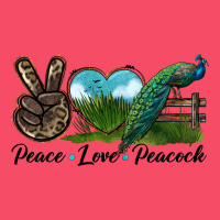 Peace Love Peacock Premium Sweatshirt | Teevron