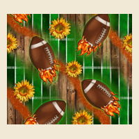 American Football With Sunflower Tumbler Premium Tee | Teevron