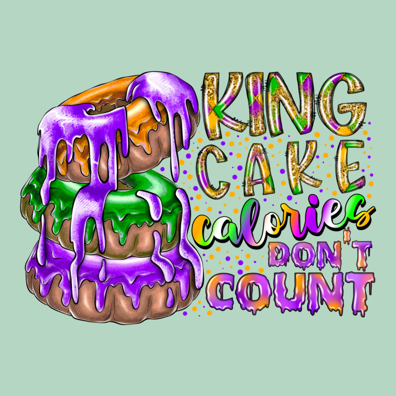 King Cake Calories Dont Count Classic Tee by RacoonDesign | Teevron