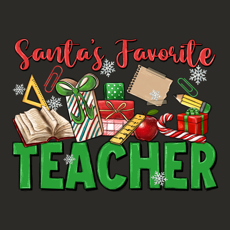 Santa's Favorite Teacher Heavy Core Tee by MaliasSmallBusiness | Teevron