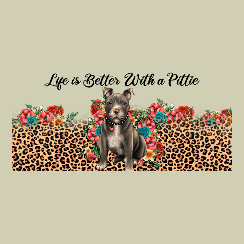 Life Is Better With A Pittie Heavy Core Tee by JahusDesignShop | Teevron