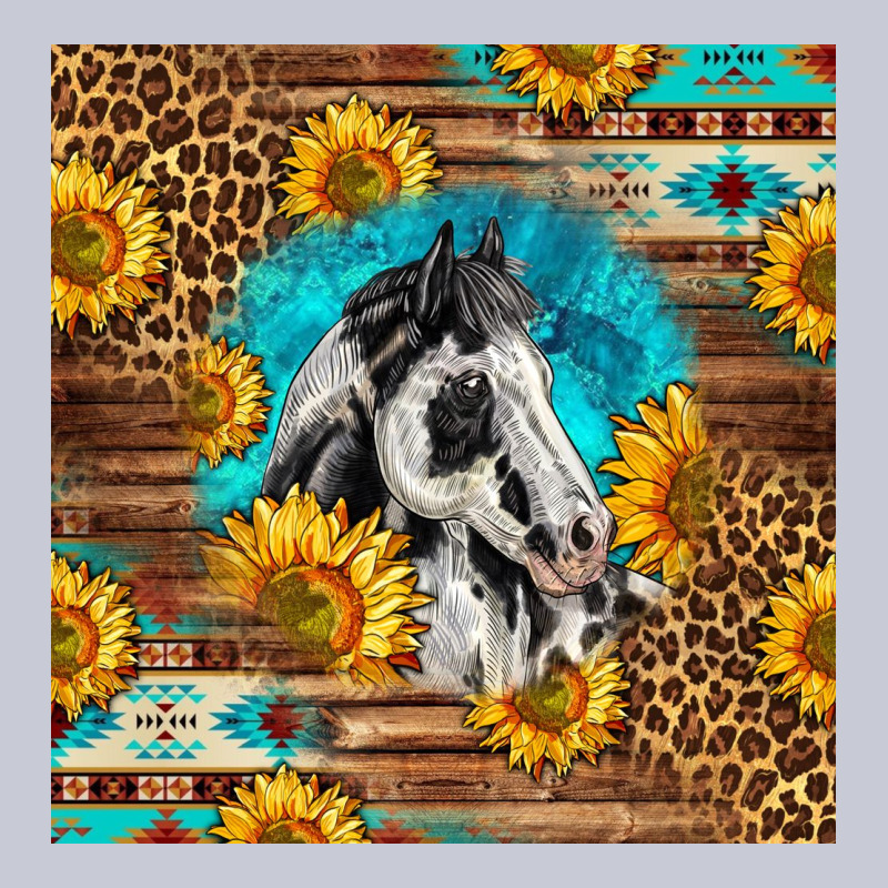 Western Paint Horse Heavyweight Hoodie by LillyAllenDesigns | Teevron