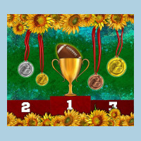 American Football Trophy Cup And Medal Tumbler Premium Hoodie | Teevron