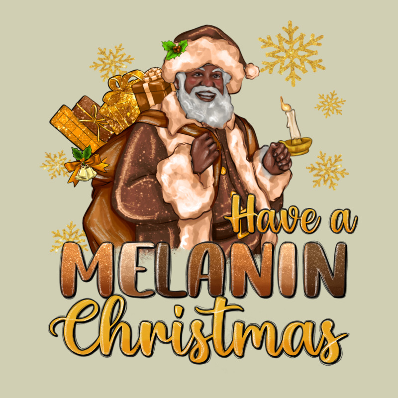 Have A Melanin Christmas Black Santa Heavy Core Tee by MaliasSmallBusiness | Teevron