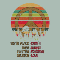 Birthplace Earth Race Human Peace Sign Hippie Classic Tee | Teevron