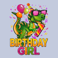 1st Birthday Girl T Rex Pink Long Sleeve Tee | Teevron