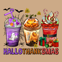 Hallothanksmas Coffee Cups Vintage Hoodie | Teevron