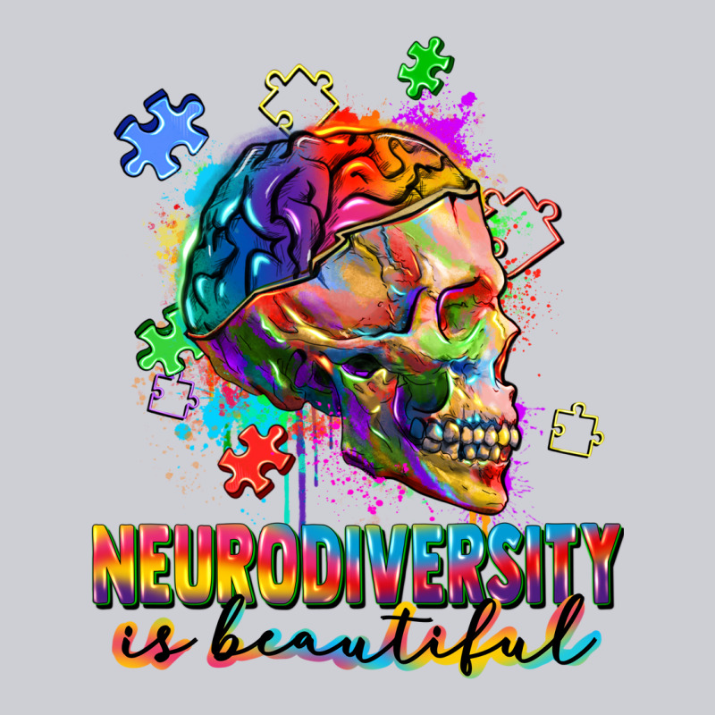 Neurodiversity Is Beautiful Heavyweight Sweatshirt by FaDigitalArtStudio | Teevron