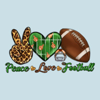 Peace Love Football Ladies Tee | Teevron