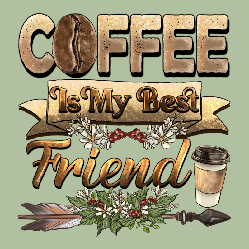 Coffee Is My Best Friend Urban Hoodie by BarkalooDesign | Teevron