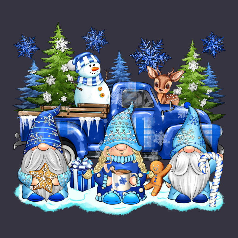 Snow Gnome Truck Vintage Hoodie by texasbilliewilder | Teevron