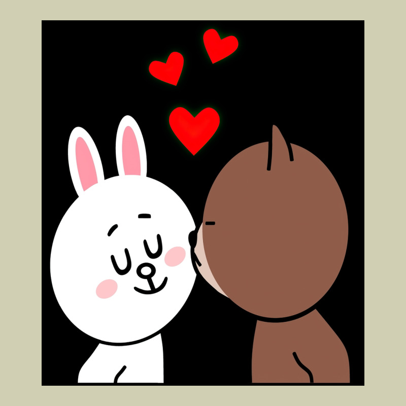 Brown Bear Cony Bunny Rabbit The Kiss Heavy Core Tee by tuanDangUi | Teevron