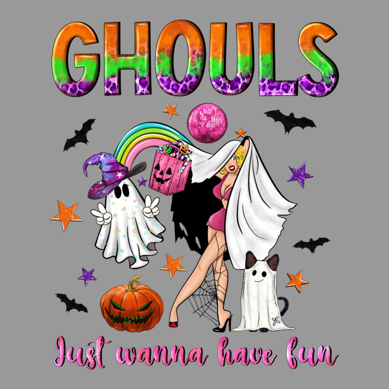 Ghouls Just Wanna Have Fun Vintage Hoodie by NancyCooperArtShop | Teevron