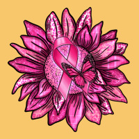 Breast Cancer Sunflower Vintage Hoodie | Teevron