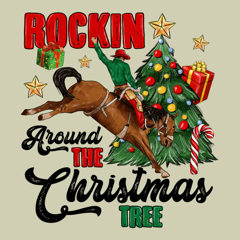 Rockin Around The Christmas Tree Heavy Core Tee by MaliasSmallBusiness | Teevron