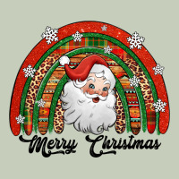 Merry Christmas Santa Rainbow Long Sleeve Tee | Teevron