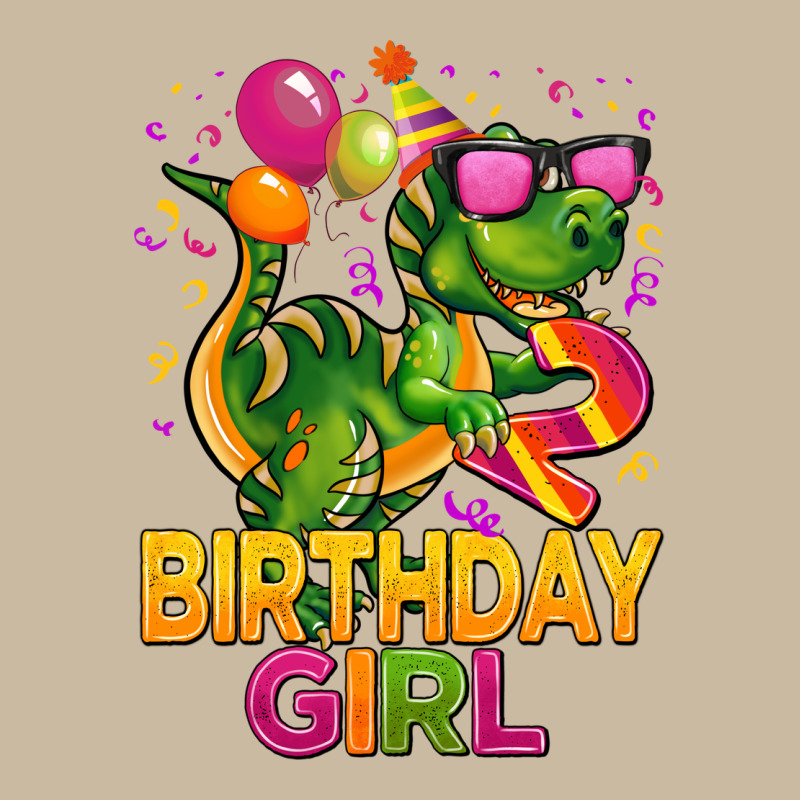 2rd Birthday Girl T Rex Pink Long Sleeve Tee by CowGirlArtShop | Teevron
