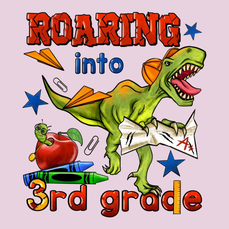 Roaring Into 3rd Grade Ladies Tee by BundleAndBundleShop | Teevron