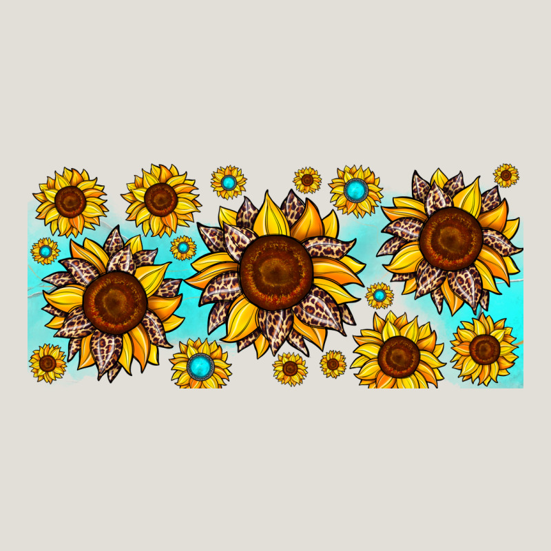 Leopard Sunflower Gemstone Heavy Core Tee by JahusDesignShop | Teevron