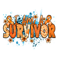 I am a survivor orange ribbon Kidney Cancer | Teevron