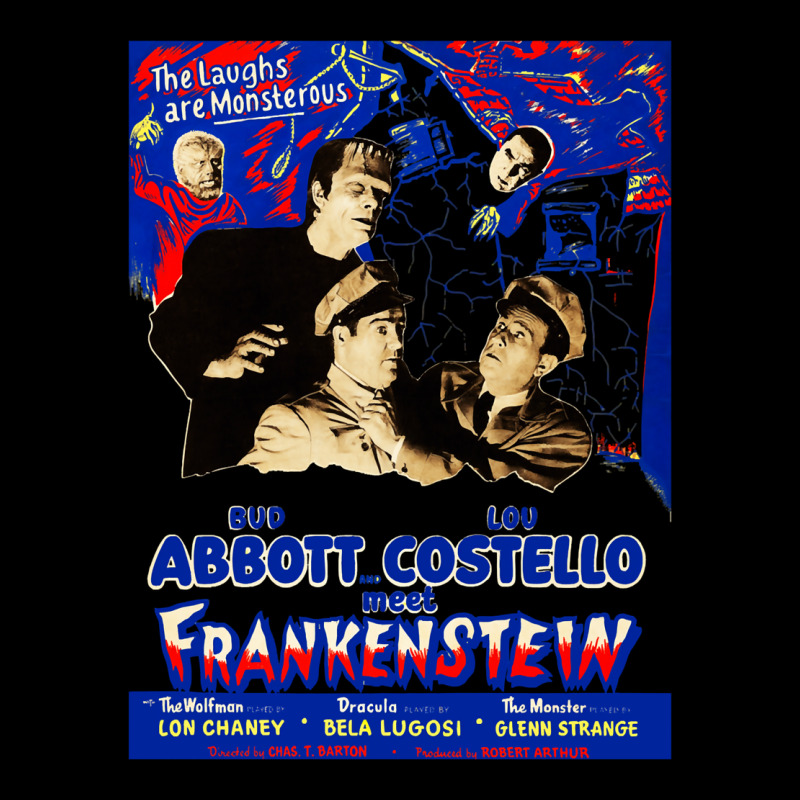 Abbott And Costello Meet Frankenstein (1948)   Artwork Long Sleeve Tee by tuanDangUi | Teevron