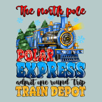 Thr North Pole Polar Express Admit One Round Trip Heavy Core Tee | Teevron