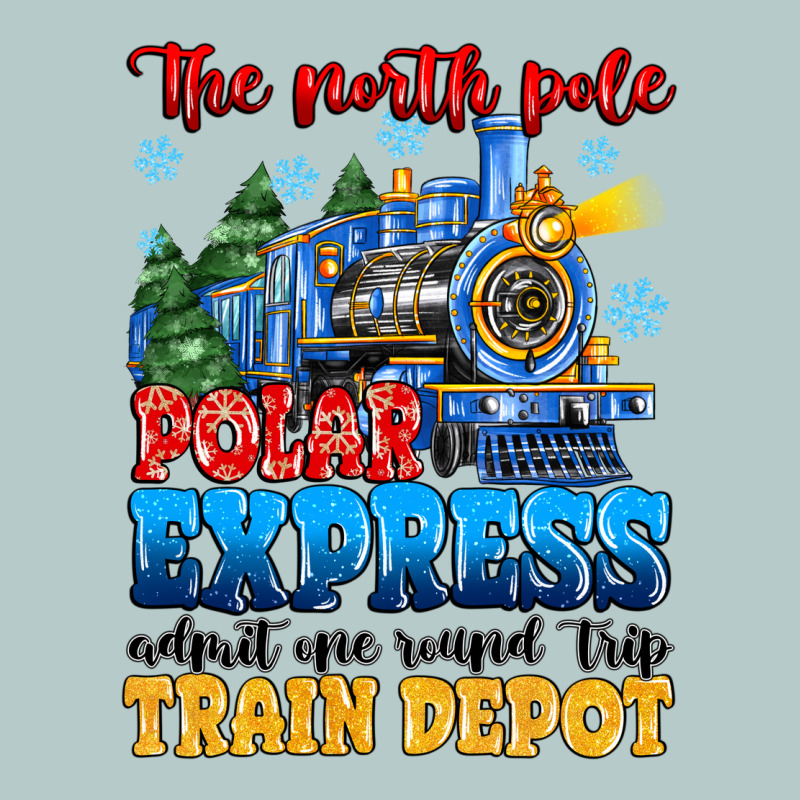 Thr North Pole Polar Express Admit One Round Trip Heavy Core Tee by MaliasSmallBusiness | Teevron